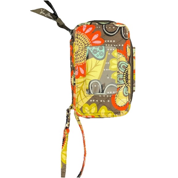 Vera Bradley Floral Multicolor Wristlet Wallet with ID Window & Card Slots - Picture 6 of 6